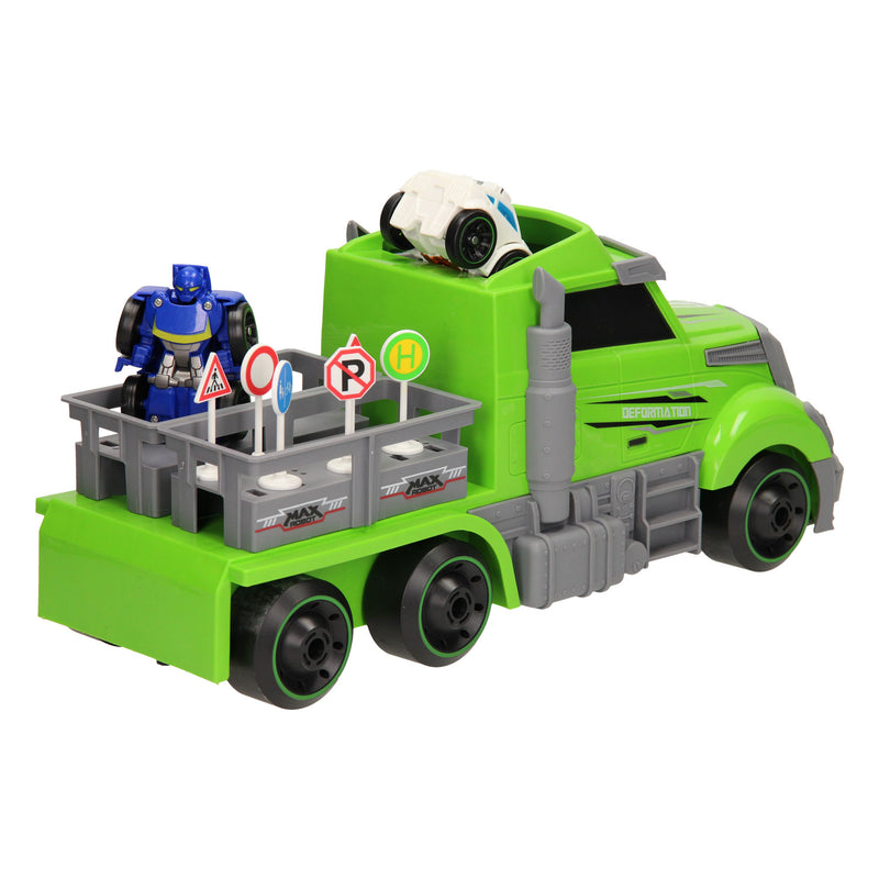 Afbeelding laden in galerijviewer, Max robot Max Robot Transformeerset Mega Groen
