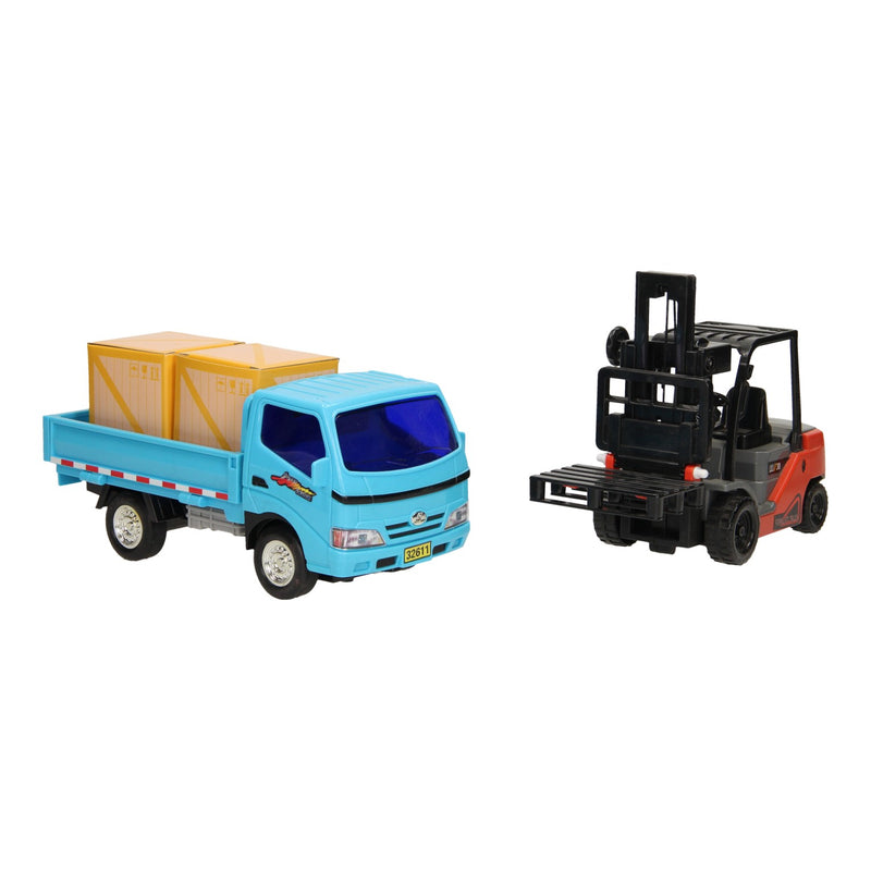 Afbeelding laden in galerijviewer, Heftruck met Laadwagen

