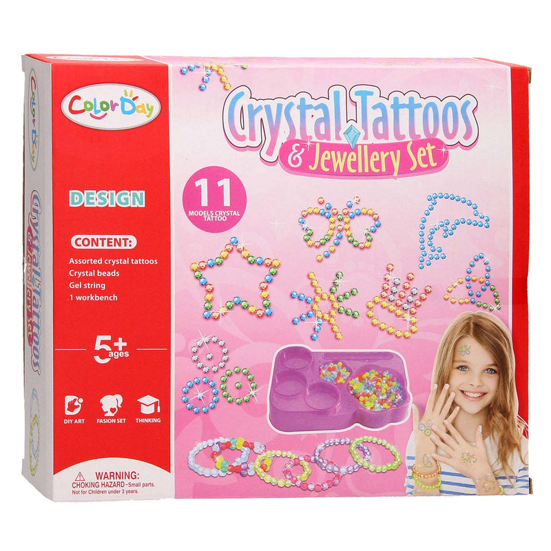 Afbeelding laden in galerijviewer, Crystal Tattoos en Juwelenset
