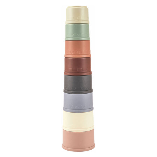 Stapeltoren pastel, 8dlg.