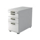 Bach mobiel ladenblok hammerer vsc40 melamine 428x800x760mm 3 laden wit