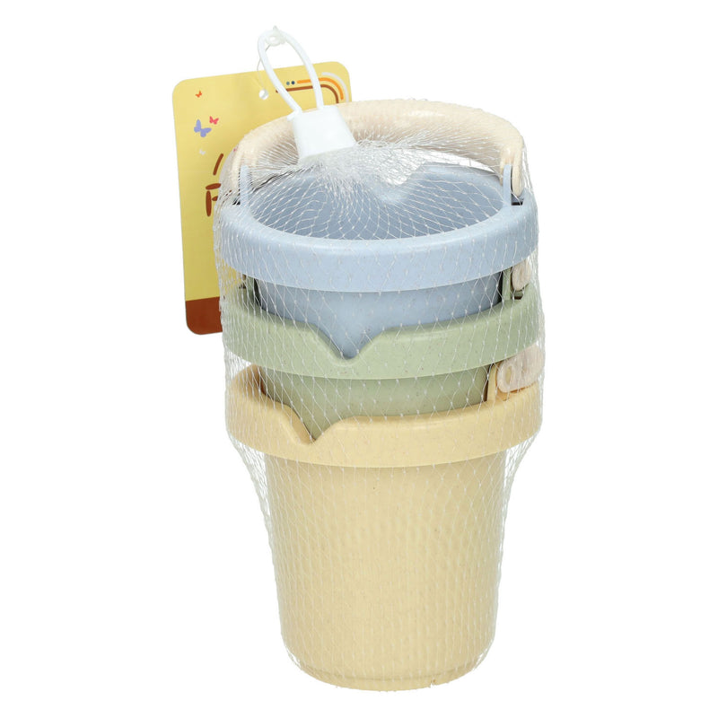 Afbeelding laden in galerijviewer, Lobbes kleine emmertjes pastel, 3 stuks
