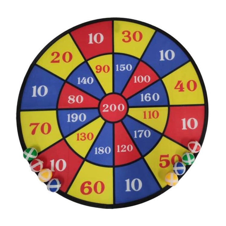 Afbeelding laden in galerijviewer, Lobbes mega dartbord klittenband, 8 ballen
