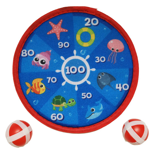 Dartbord klitteband klein onderwaterwereld