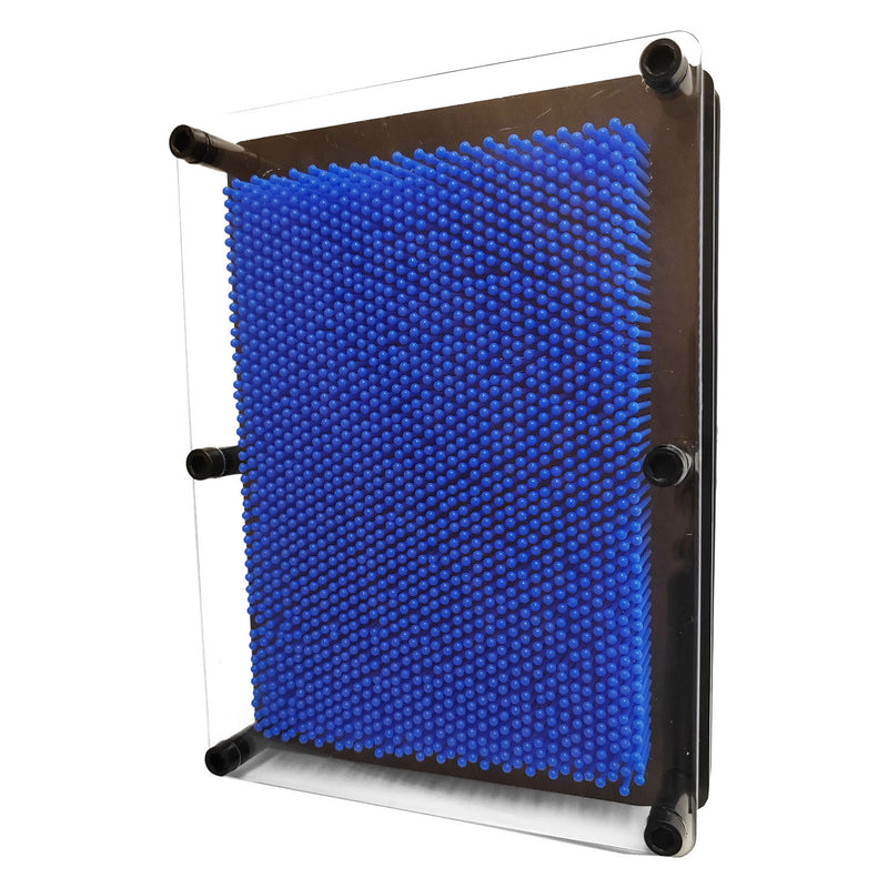 Afbeelding laden in galerijviewer, Spijkerkunst blauw
