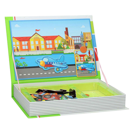 Magnetische koffer stad