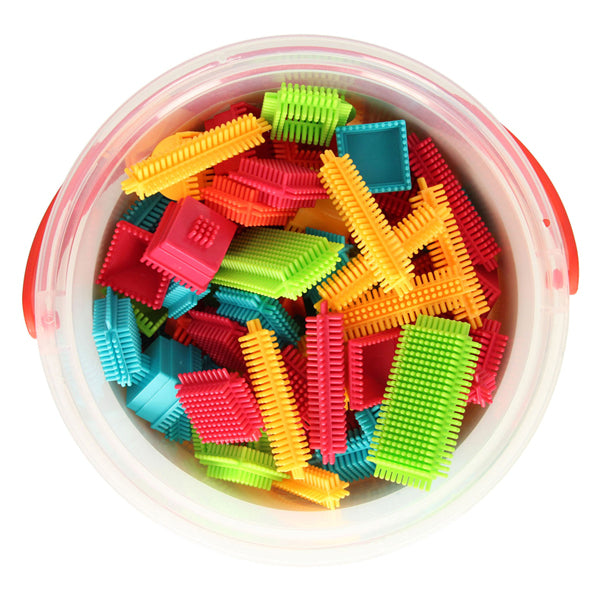 Afbeelding laden in galerijviewer, Bloko bristle blokken in opbergbox, 150dlg.

