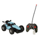 Rc bestuurbare auto met rookfunctie - blauw