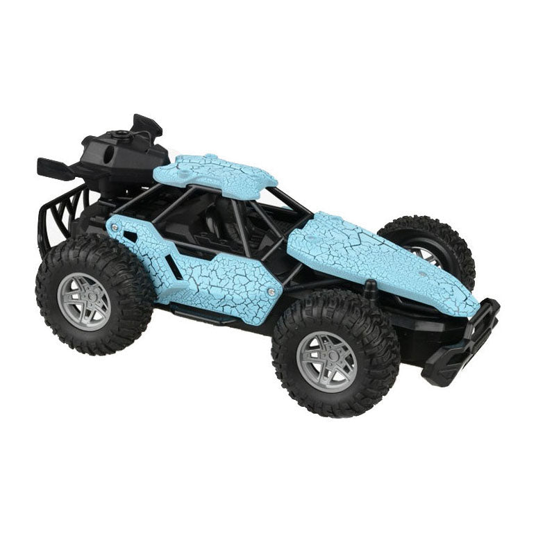 Afbeelding laden in galerijviewer, Rc bestuurbare auto met rookfunctie - blauw
