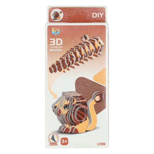Lobbes 3d puzzel leeuw, 26st.