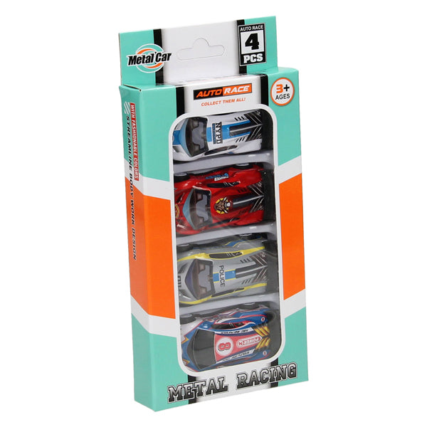 Afbeelding laden in galerijviewer, Autoset pull-back functie - 4 auto's
