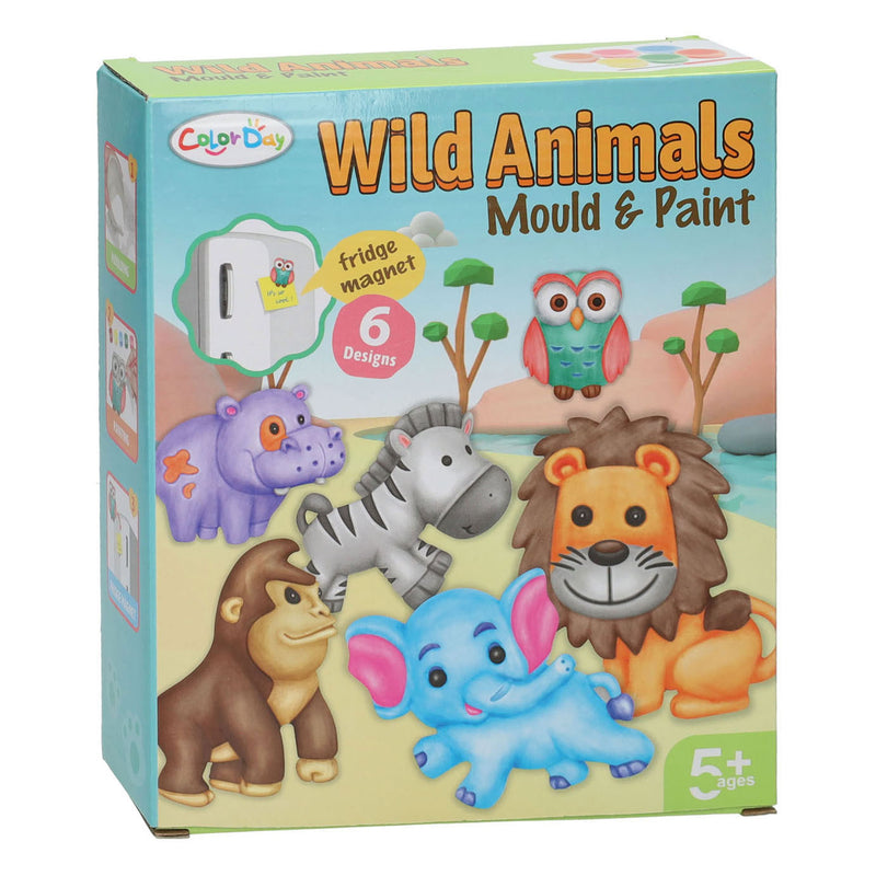 Afbeelding laden in galerijviewer, Gieten schilderen wilde dieren
