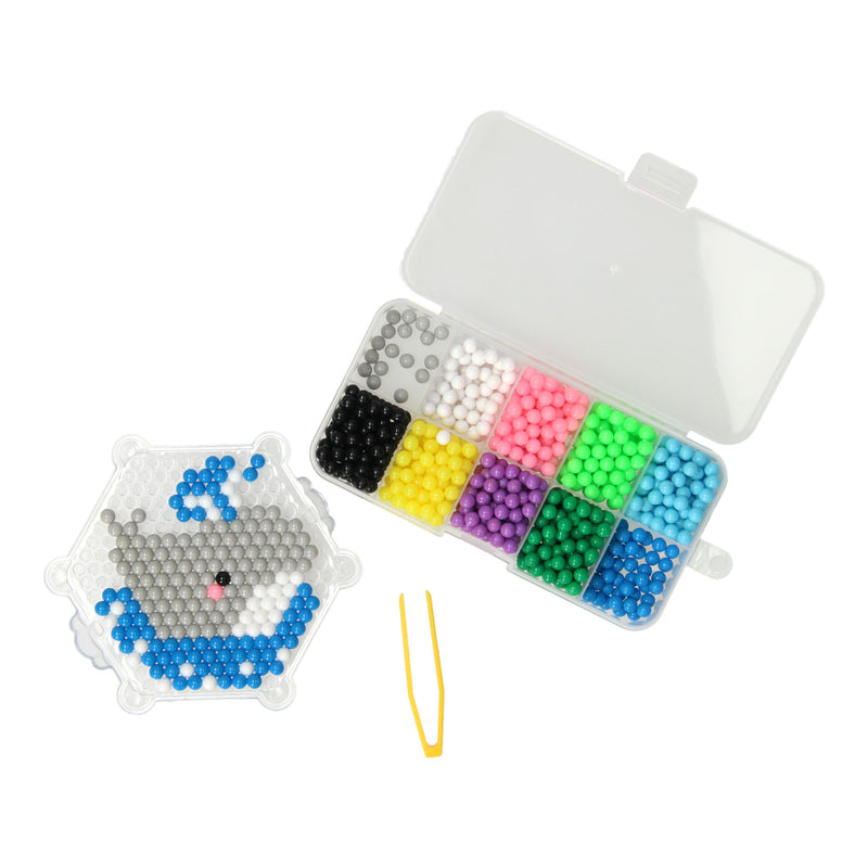 Afbeelding laden in galerijviewer, Lobbes magic kralen onderwaterwereld pixelkunst set

