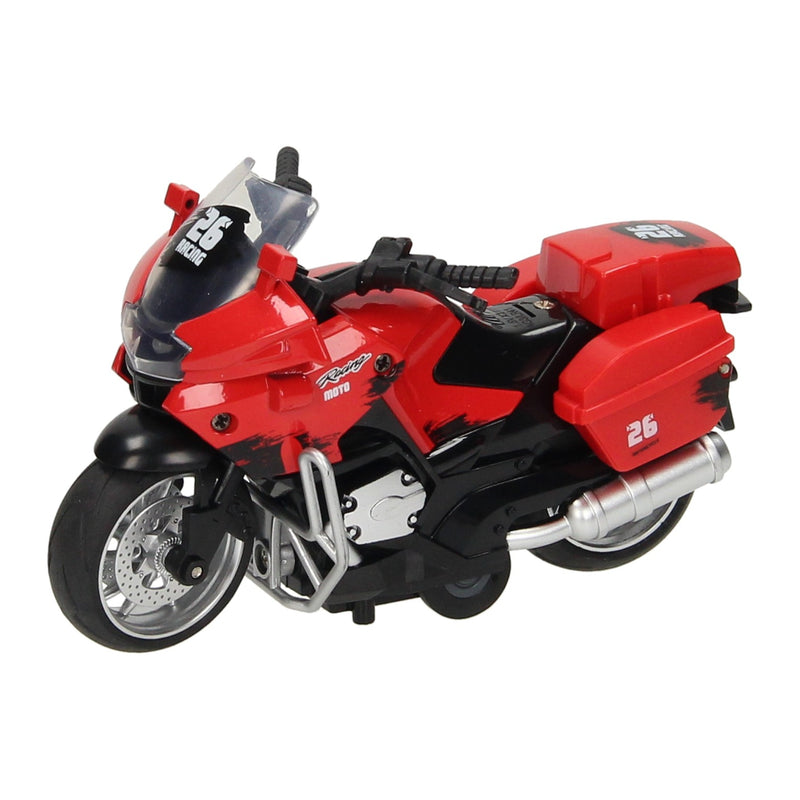Afbeelding laden in galerijviewer, Pull-back motor rood met licht en geluid
