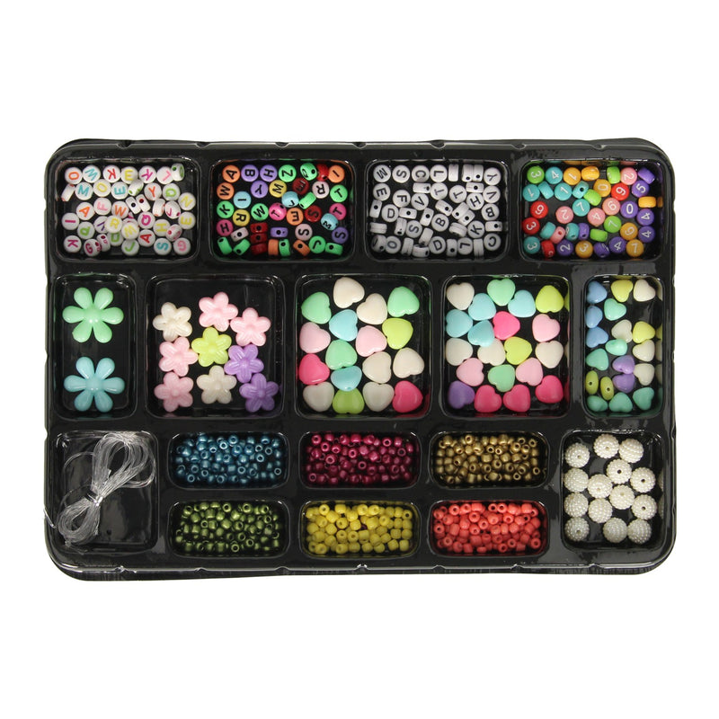 Afbeelding laden in galerijviewer, Sieraden maken kralenset pastel metallic

