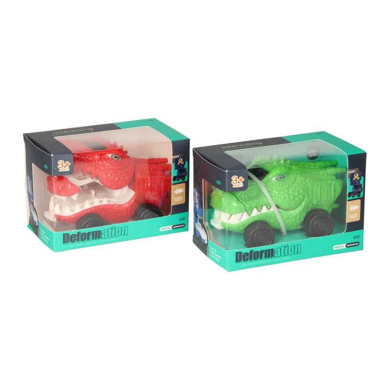 Afbeelding laden in galerijviewer, Dino transformeer spin auto 360
