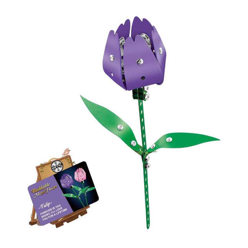 Afbeelding laden in galerijviewer, Lobbes metalen bouwset tulp
