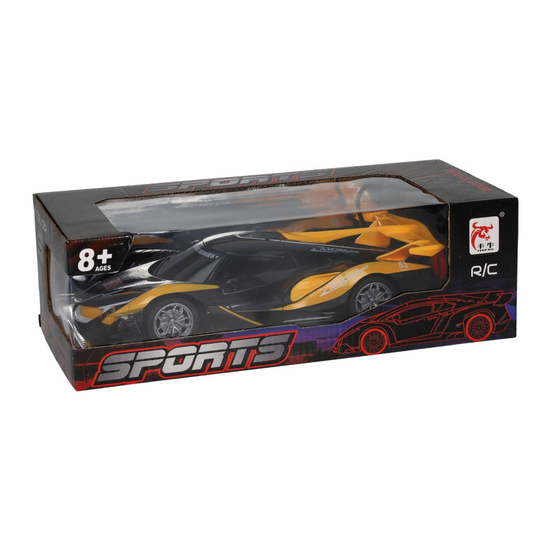 Afbeelding laden in galerijviewer, Rc gele racewagen
