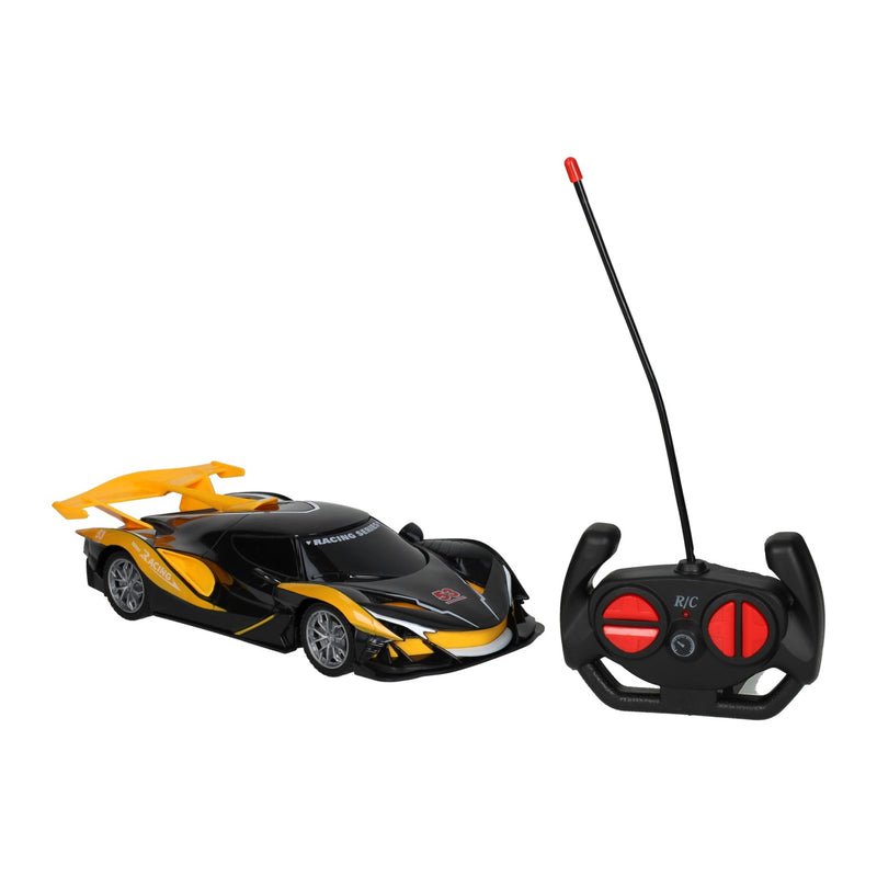 Afbeelding laden in galerijviewer, Rc gele racewagen
