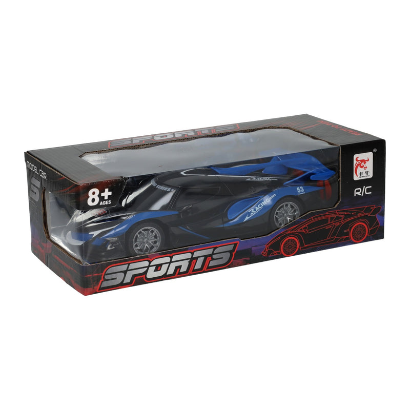 Afbeelding laden in galerijviewer, Rc blauwe racewagen
