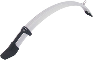 Gazelle voorspatbord 28 inch b50g wafel - zilver
