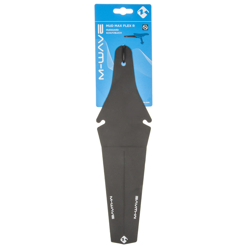 Afbeelding laden in galerijviewer, M-wave vouwbaar achterspatbord mud max flex r clip-on
