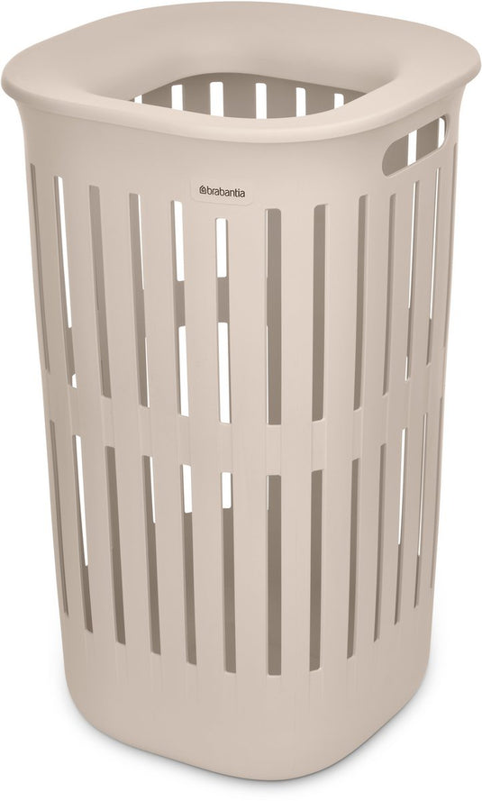 Brabantia collect-it wasmand - met deksel - 55 l - soft beige