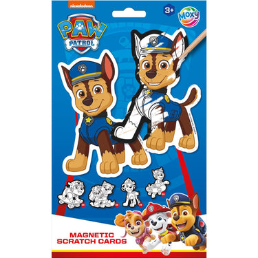 Moxy scratch magneten paw patrol, 12dlg.