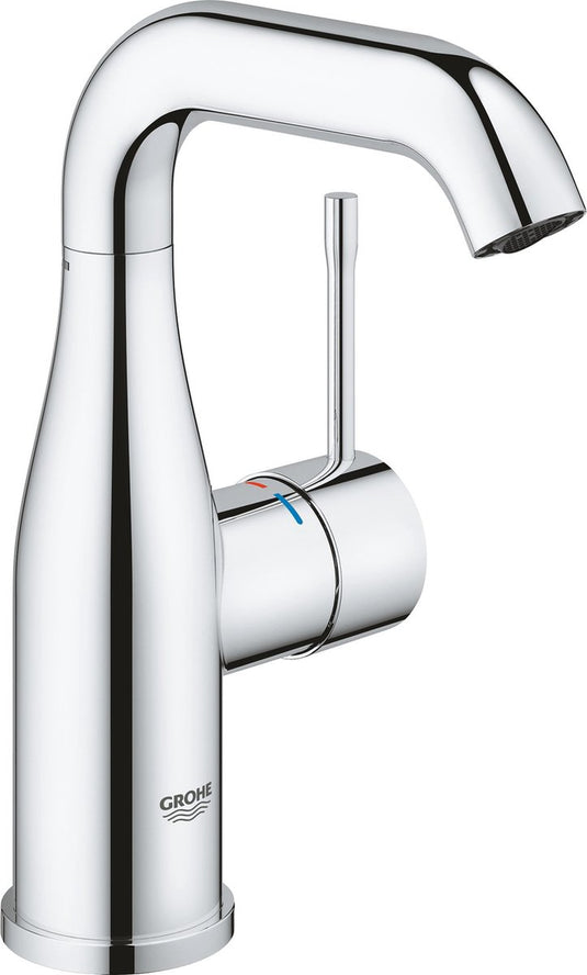 Grohe essence wastafelkraan - middelhoge uitloop - met waste