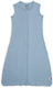 Lodger hopper - hydrofiele slaapzak baby - blauw - 0.3 tog - 62cm - biologisch katoen - zomerslaapzak babyslaapzak