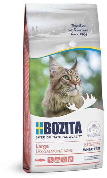 Bozita large wheat free - 2 kg - zalm
