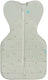 Love to dream ™ babyslaapzak swaddle up™ - inbakeren - baby 0-3 maanden - 3.5-6 kg - winter - 2.5 tog – olive bees