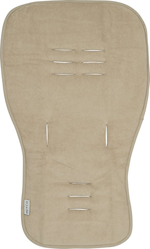 Meyco baby uni buggy inlegger - badstof - sand