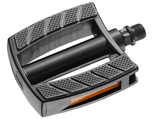 Marwi pedalen voor e-bike sp-828 aluminium sandblock - zwart zwart (werkplaatsverpakking)