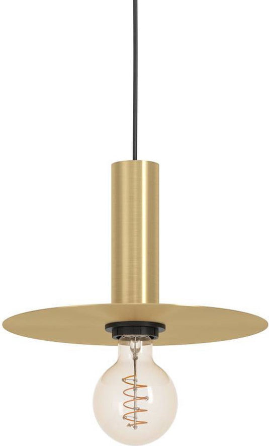 Eglo escandell hanglamp - e27 - ø 25 cm - goud - staal