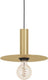 Eglo escandell hanglamp - e27 - ø 25 cm - goud - staal