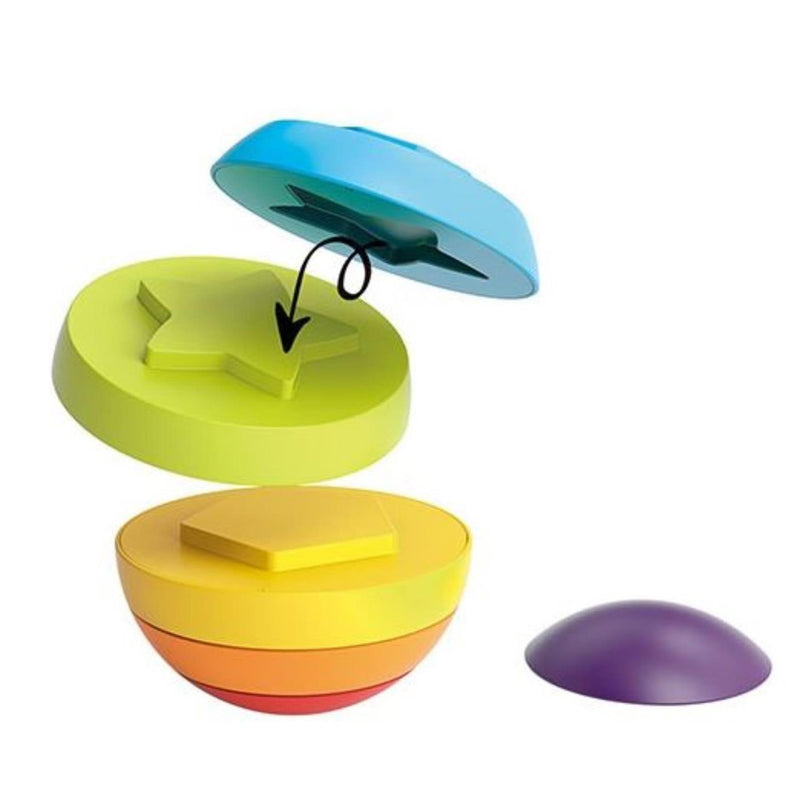 Afbeelding laden in galerijviewer, Toi-toys toi toys little stars baby stapeltorenpuzzelbal
