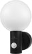 Maclean mce515 - led buitenlamp met pir bewegingssensor - 15w - 4000k - ip65 - zwart