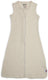 Lodger hopper - hydrofiele slaapzak baby - creme - 0.3 tog - 80cm - biologisch katoen - zomerslaapzak babyslaapzak