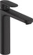 Hansgrohe vernis blend - wastafelmengkraan - ééngreeps bediening - met trekwaste - 190mm maat - mat zwart