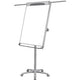 E-vision mobiele flipchart bi silque master vision wit grijs