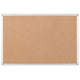 Prikbord bi-office earth mazy bruin, zilver