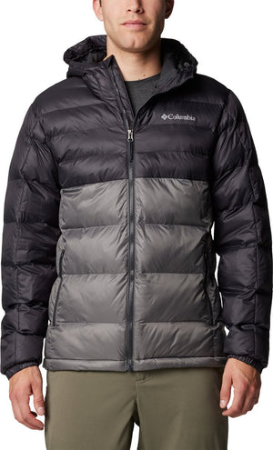 Columbia buck butte™ ii insulated hooded jacket heren outdoorjas - city grey, shark