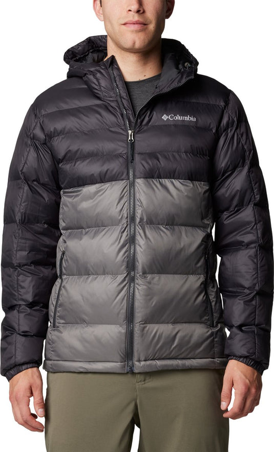 Columbia buck butte™ ii insulated hooded jacket heren outdoorjas - city grey, shark