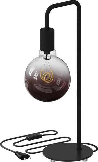 Calex u-line tafellamp - industrieel - e27 fitting - zwart - excl. lichtbron