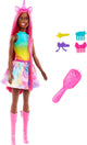 Barbie a touch of magic - eenhoorn met rokje - pop