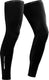 Gripgrab - classic thermal leg warmers winter fiets beenstukken wielrennen beenwarmers - zwart - unisex - maat l