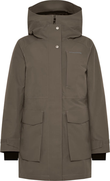 Didriksons harriet wns parka dames outdoorjas - mocha brown
