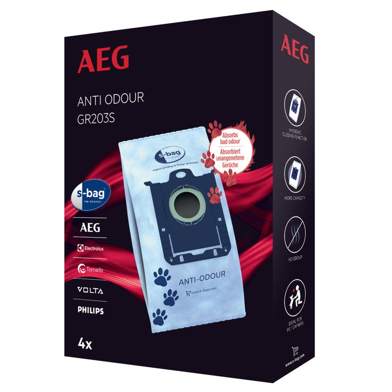 Afbeelding laden in galerijviewer, Aeg s-bag anti odour gr.203s
