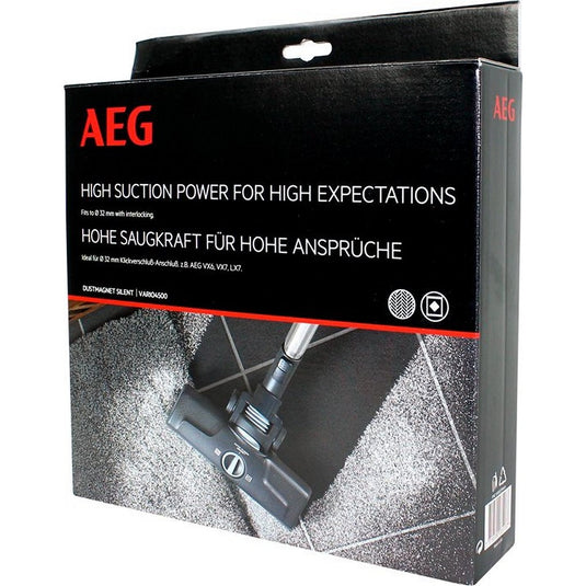 Aeg vario4500 dustmagnet stofzuiger zuigmond met 32 mm interlocking grijs